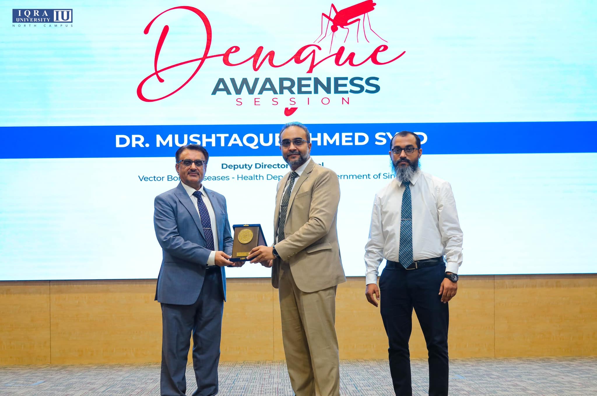 Awareness Session on “Dengue” organized by Prof. Dr. Ali Raza